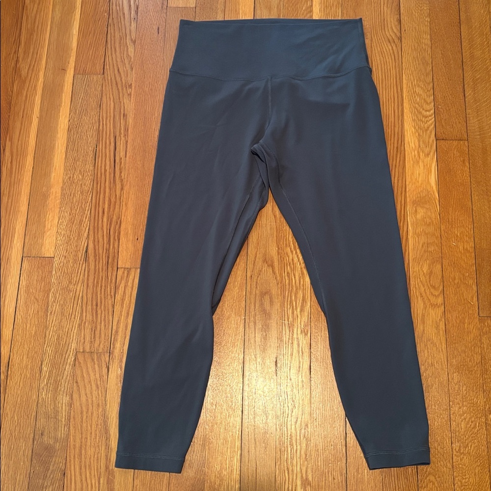 Lululemon Align Pant II (25”) in pretty teal gray color